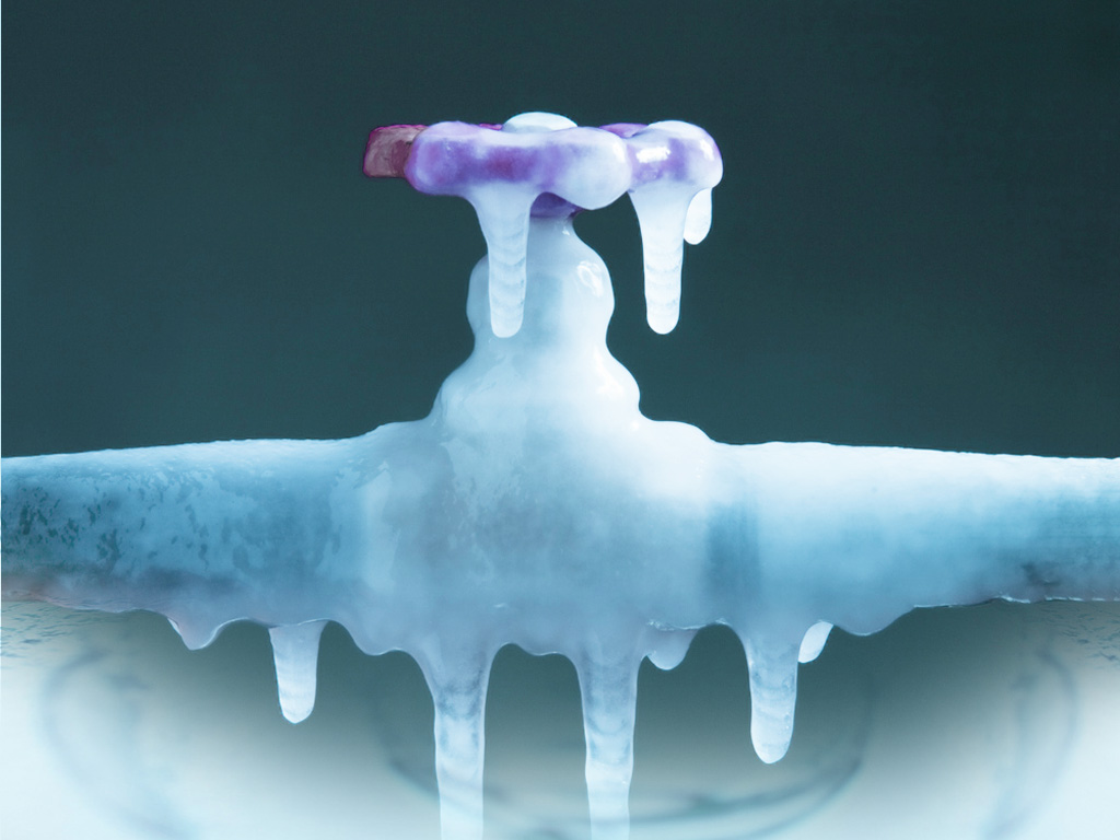 یخ زدن شیرآلات در زمستان