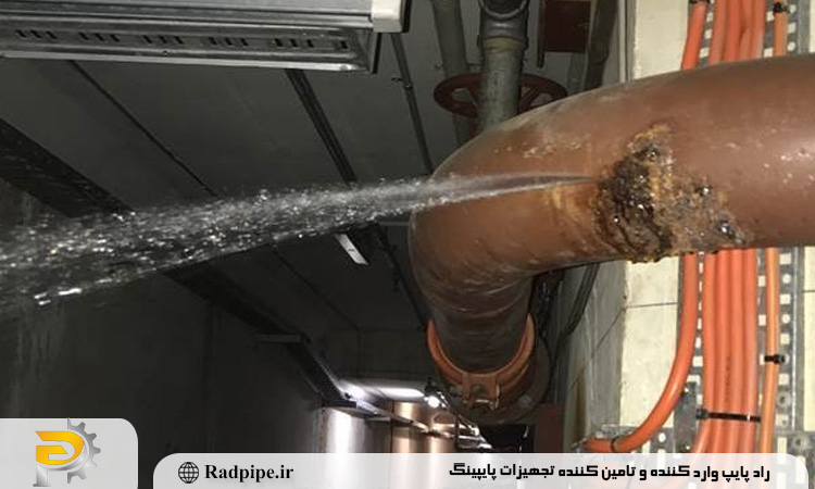 مراحل تعمیر لوله‌های صنعتی